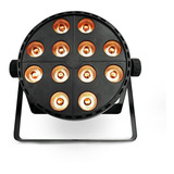 Par 12x12 Alien Rgbw + Ambar, 12 Leds 12 Watts