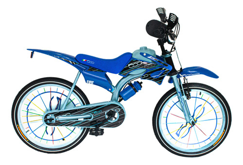 Bicicleta Infantil Simil Motocross Rodado 20 Fiat 500 