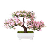 Mesa De Quarto De Bonsai De Plantas Artificiais Decoração De