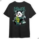Camiseta Básica Tshirt Panda Streetwear Blogueira Moda Gring