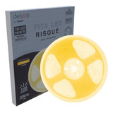 Fita De Led 20w Interna Risque Ip20 5 Metros 2700k 12v Avant Cor Da Luz Branco-quente 110v/220v