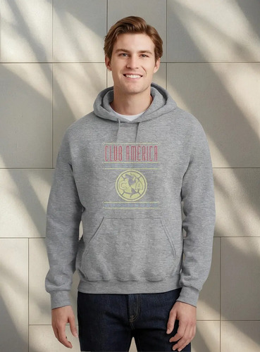 Sudadera Hombre Hoodies América Navideña