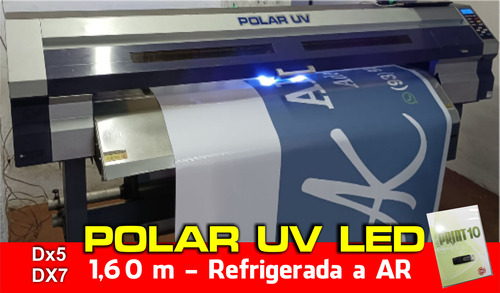 Impressora Polar  Xuli  Uv Led 1, 62  Dx5  Dx7 
