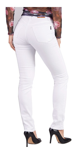 Oggi Jeans - Mujer Pantalon Passion Slub Blanco