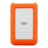 Disco Duro Externo Lacie Rugged Mini 1tb - Naranja/gris