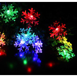 Splocolor - Guirnalda De Luces Solares De Navidad Para Exter