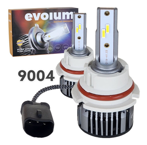 Kit Focos Led Para Auto 14000 Lumenes Luz Blanca Faros Luces