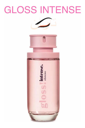 Colônia O Boticário Gloss! Intense 50ml