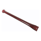 Quemador Flauta Industrial Para Plancha 40cm Punt Plana Rojo