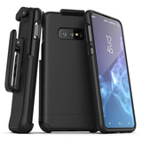 Funda Para Samsung Galaxy S10e, Negro/rigida/delgada