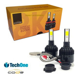 Kit Lampadas Super Ultra Led Code H3 8000k 7800l Luz Azulada