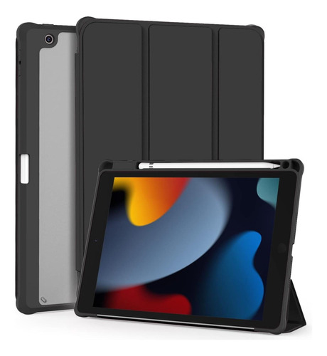 Estuche Funda Smart Case Con Espacio De Lápiz iPad Linkon