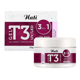 Nati Alongamento Gel T3 Uv/led Rosa Natural - 20g