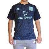 Camiseta Kappa Racing Club Suplente Regular Fit Azul 2021