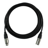 Cable Balanceado Para Dmx, Xlr Macho Y Hembra De 3mts