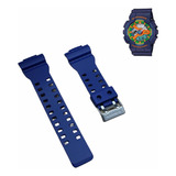 Correa Manilla Para Reloj Casio Gshock Ga110fc2a Azul Oscuro