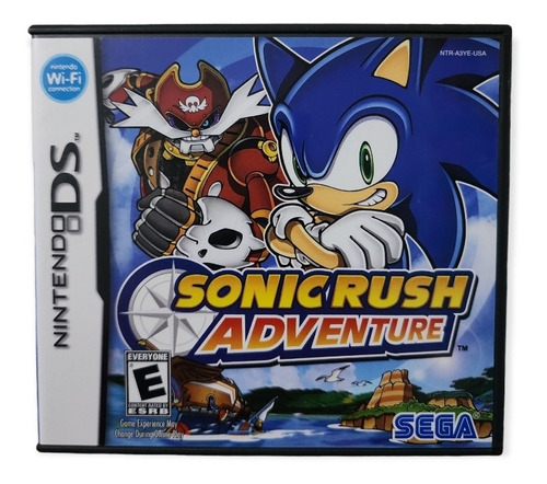 Sonic Rush Adventure - Nintendo Ds (original) 