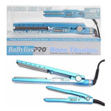 Kit Plancha Planchita Babyliss Profesional 2091 + 2050 Color Celeste