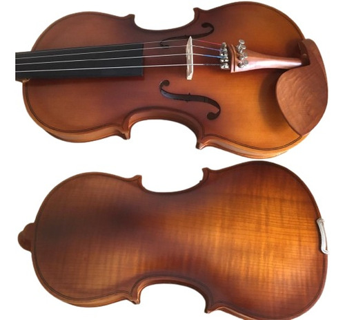 Violino 4/4 Iniciante Andaluz Todo Ajustado Por Luthier