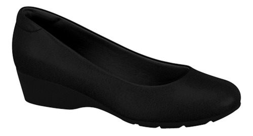 Sapato Modare Feminino Ana Bela Ultraconforto Preto 7014.200