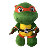 Peluche Tortuga Ninja Miguel Angel