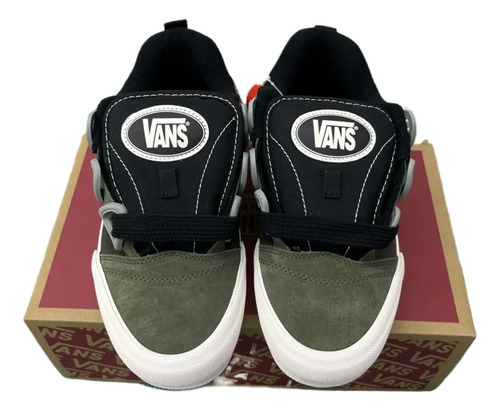 Vans Knu Skool Dr Moda Clásico Zapatos De Pan Movimiento Zapatillas De Lona Nuevo Modelo