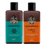 Kit 2x Shampoo Para Barba Calico Jack E Coffee Don Alcides