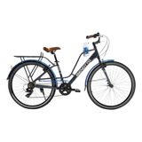 Bicicleta Benotto City Mailly R700 7v. Unisex Aluminio Color Gris Oscuro