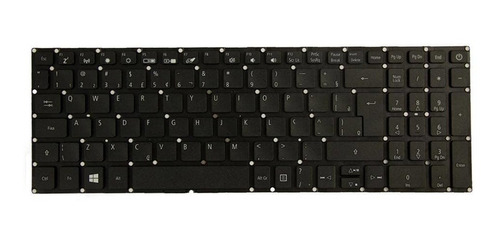 Teclado Para Notebook Acer Aspire A515-41 Abnt2 Sem Moldura