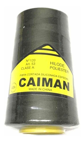Hilo Poliéster Fibra Cortada Caimán X 4000m. Muchos Colores