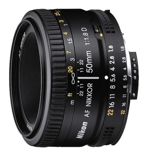 Lente Nikon Af 50mm 1.8d Reflex  / Garantia / Factura A Y B
