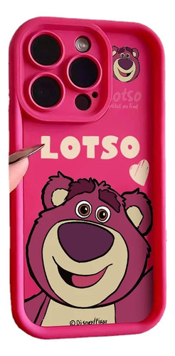 A Funda De Teléfono Lotso Con Dibujos Animados De Oso