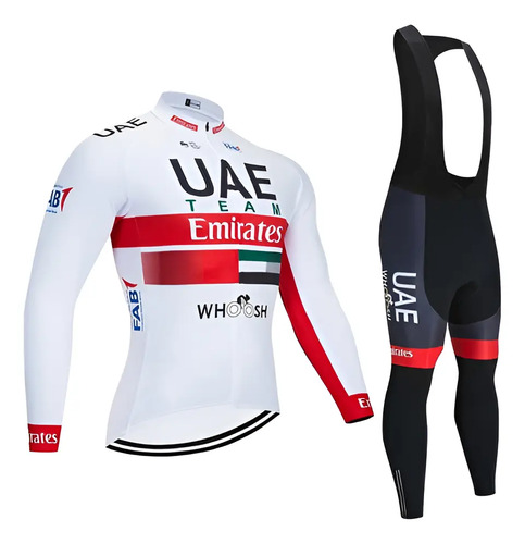 Qxf Uae Pro Team - Maillot De Ciclismo For Hombre Manga