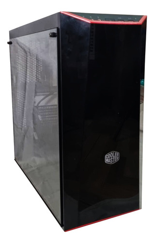 Chasis Cooler Master Ventana Vidrio Templado Negro Caja 