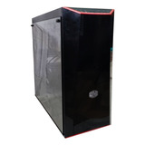 Chasis Cooler Master Ventana Vidrio Templado Negro Caja 