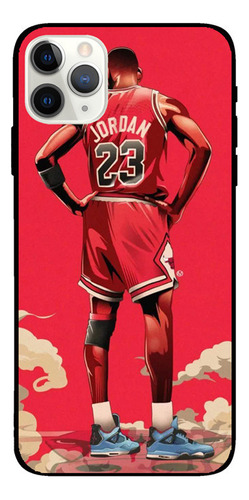 Funda Case De Silicona Nba Jordan Para iPhone 401