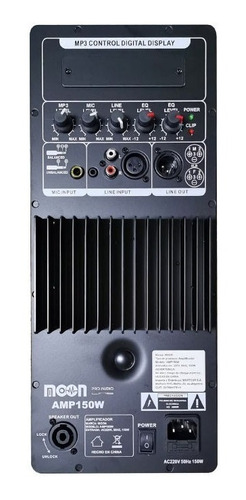 Modulo Amplificador Potencia P Bafle 250w 4ohms Moon Amp150w