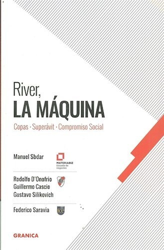 Libro River La Maquina De Manuel Sbdar