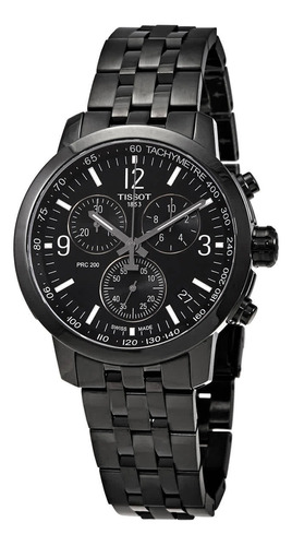 Reloj Tissot T-sport Prc 200 Chronograph Negro T114.417.33