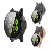 Case Con Cristal Templado De Lujo Para Garmin Vivoactive 5