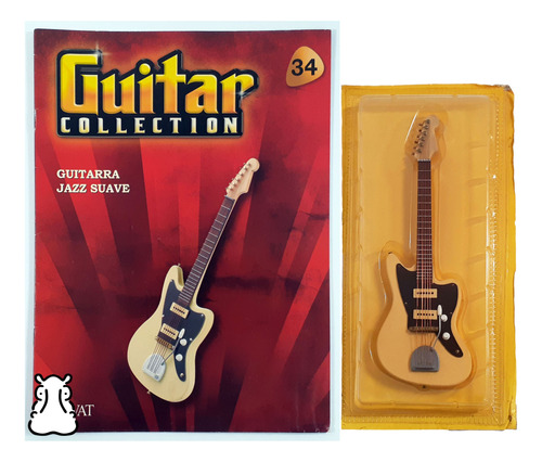 Miniatura Salvat Ed 34 Guitarra Jazz Suave + Suporte