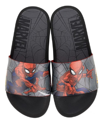 Chinelo Infantil Homem Aranha Slide - Original