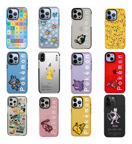 Fundas Pokemon Estilo Casetify