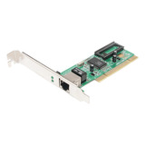 Placa De Rede Rtl8169 Pcie 10/100/1000mbps Adaptador Pci Gig