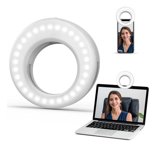 Anillo De Luz Led Qiaya Para Selfi, Luz Circular