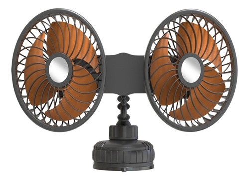 Ventilador Circulador De 24 V/12 V Para Coche, Doble Rotació