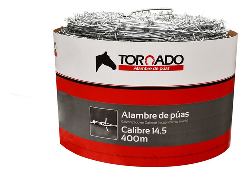 Alambre De Pua Tornado 14.5 X 500 Mts