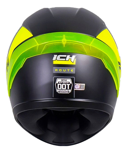 Casco Integral Ich 501 Sp Route Visera Transparente Foto 3