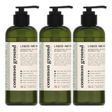 Common Ground Jabon De Manos Totalmente Natural, Sin Paraben