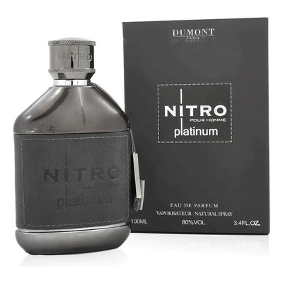 Perfume Dumont Paris Nitro Platinum Pour Homme 100ml EDP Spray | Envío gratis